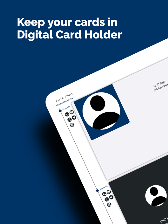 Screenshot #4 pour Business Card Maker - Digital