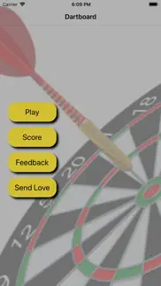 dartboard - throw your dart 3d iphone screenshot 1