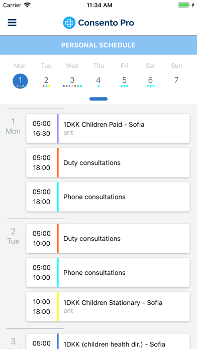 Consento Pro Screenshot