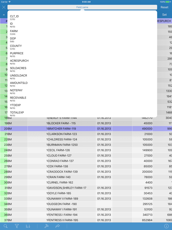 CDBFlite iPad screenshot 5 - Business app