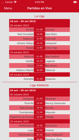 Spanish Soccer live screenshot