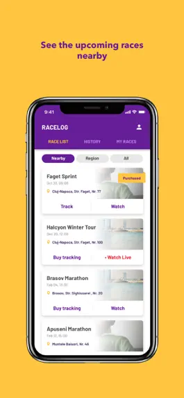 Game screenshot RaceLog Tracking mod apk