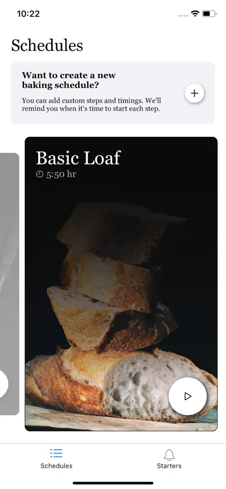 Bread Planner