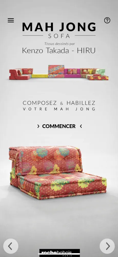 Mah Jong Sofa 3D