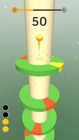 Game screenshot Helix Paint Ball - jump Stack hack