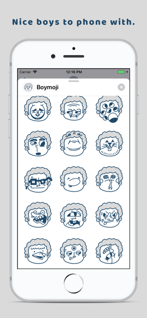 Boymoji - Cartoon Sticker Pack(圖2)-速報App