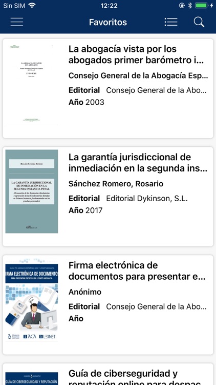 Biblioteca Abogacía screenshot-4