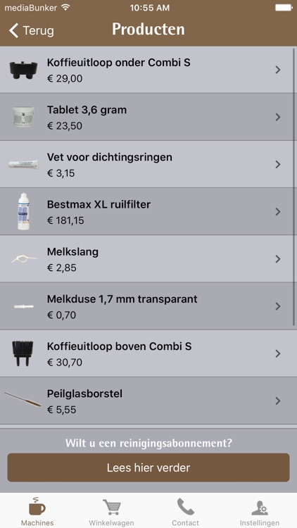 WMF Business Service Tool