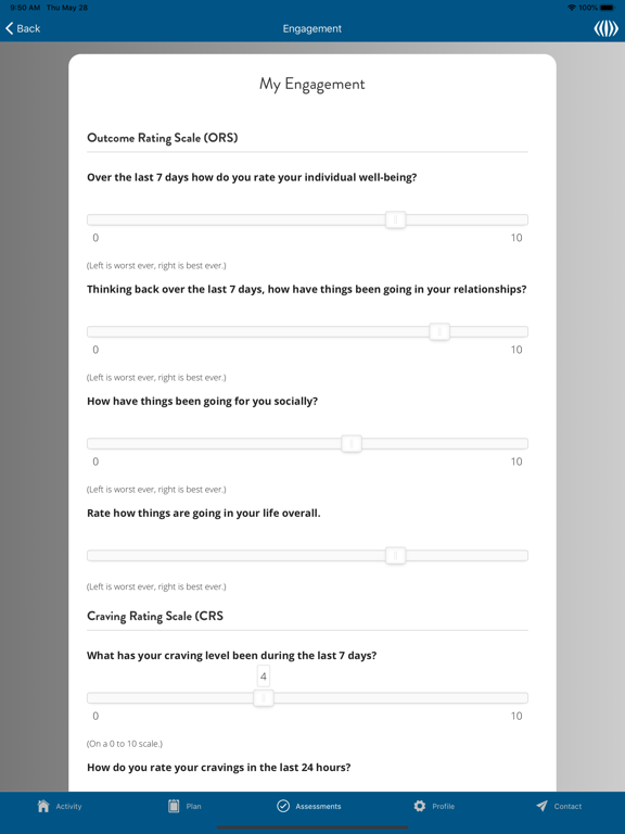 Screenshot #6 pour MyRecoveryJourney