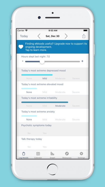 eMoods Bipolar Mood Tracker