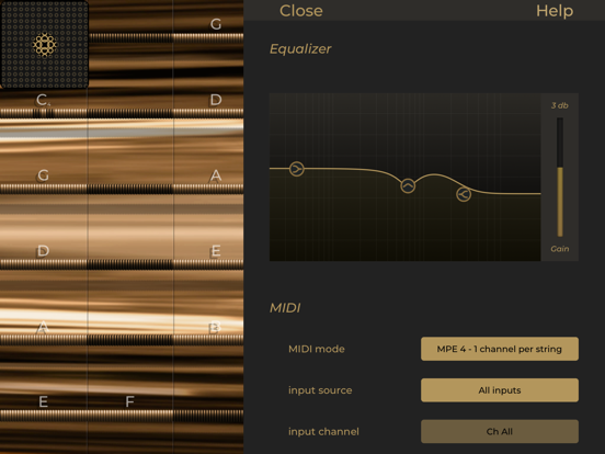 iFretless Sax screenshot