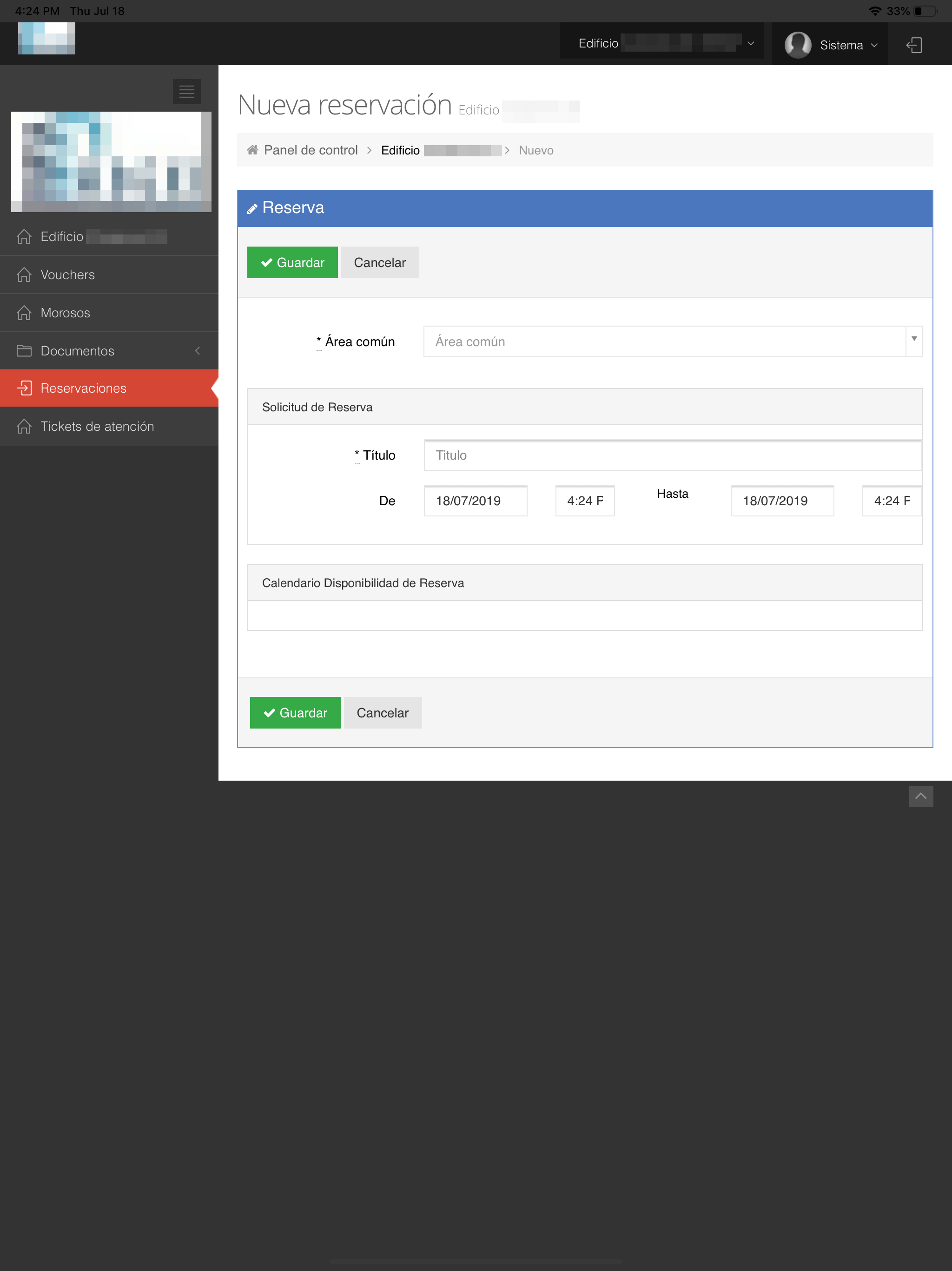 MarfaPeru Admin. de edificios screenshot 7