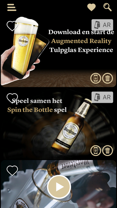 Screenshot #1 pour Warsteiner AR