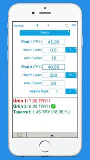 birim fiyatı karşılaştır iphone resimleri 2