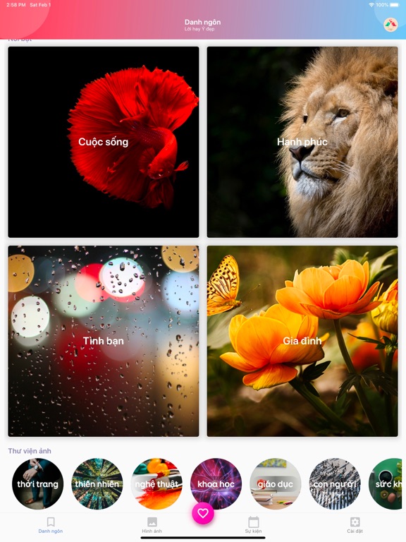 Screenshot #5 pour Danh ngôn Lời hay Ý đẹp