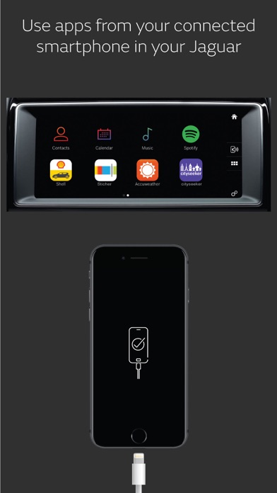 Jaguar InControl Apps Screenshot