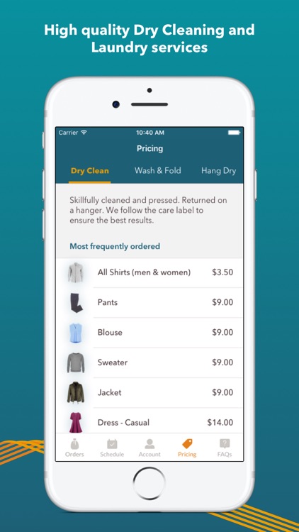 Rinse | Dry Cleaning & Laundry