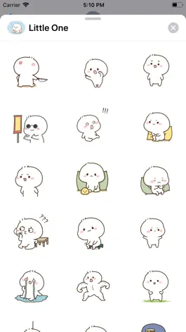 Game screenshot Little One Animated Stickers hack