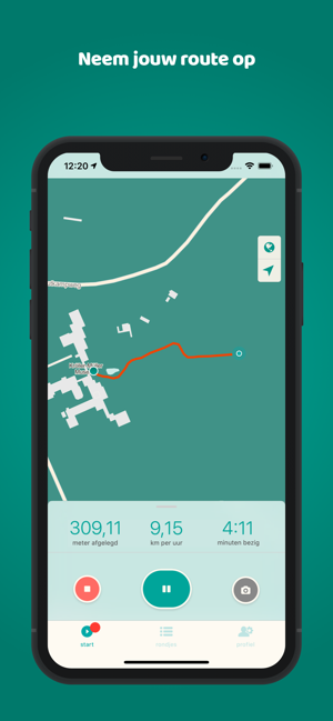 Rondje GPS Wandelen en Fietsen(圖2)-速報App