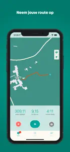 Rondje GPS Wandelen en Fietsen screenshot #2 for iPhone