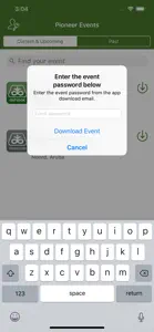 Pioneer Events screenshot #2 for iPhone