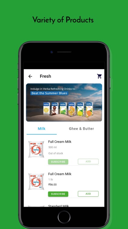 FreshMorgen - Milk & Grocery