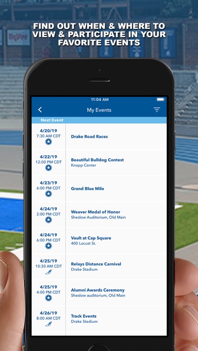 Drake Relays screenshot 2