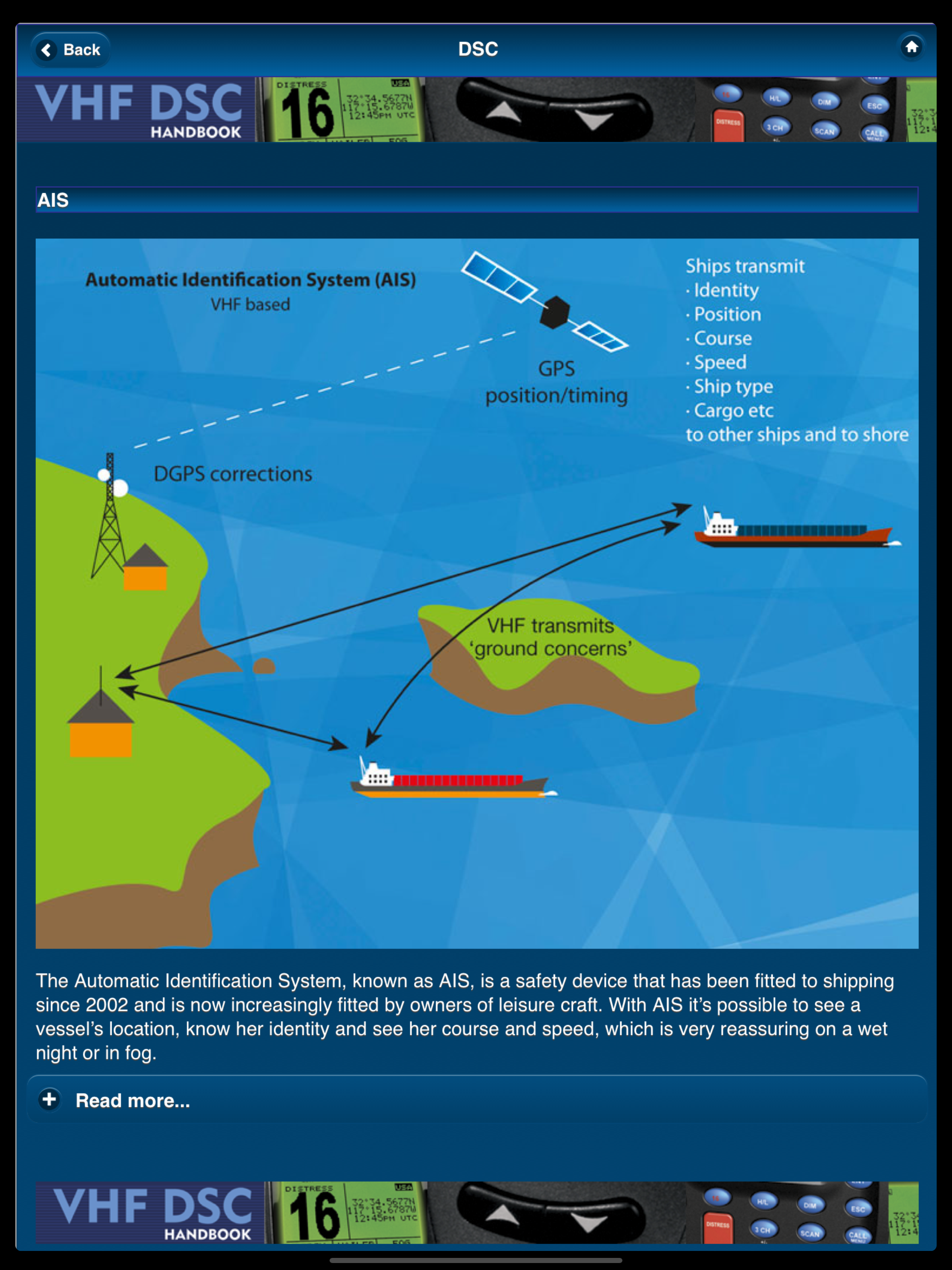 VHF DSC Radio