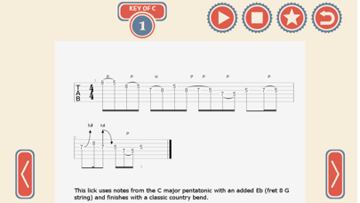 Screenshot #2 pour 65 Country Guitar Licks