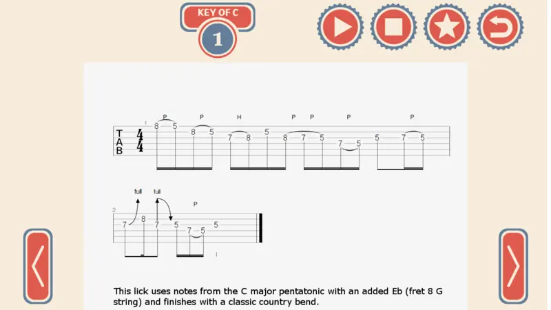 65 Country Guitar Licks screenshot 2 of 2
