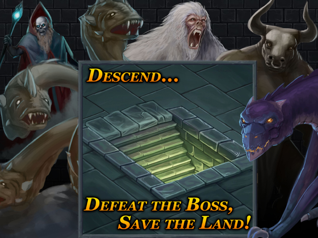 ‎One Deck Dungeon Screenshot