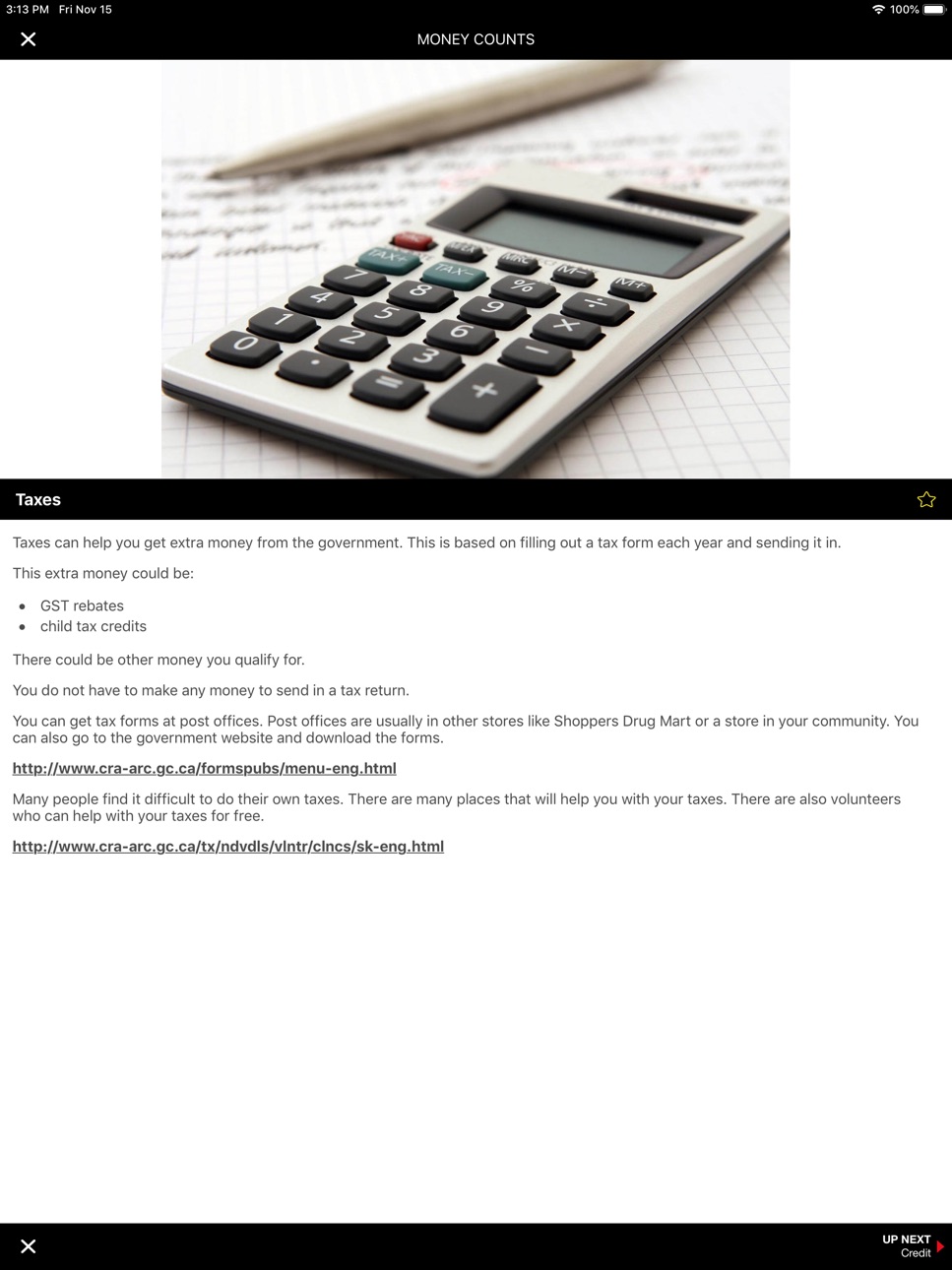 iPad screenshot