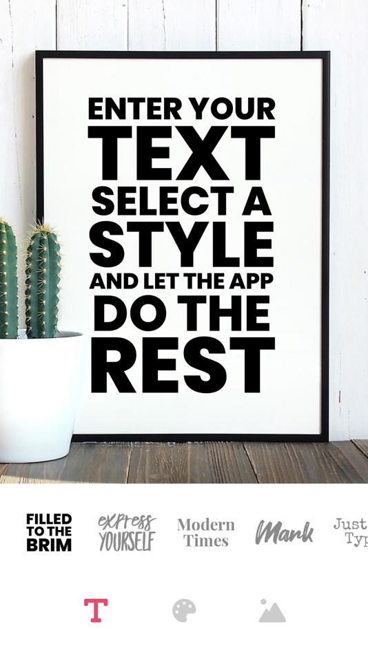 #3. Text Art: Typography & Word (iOS) 由: Appostrophe AB