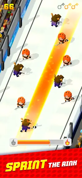 Game screenshot Blocky Hockey apk