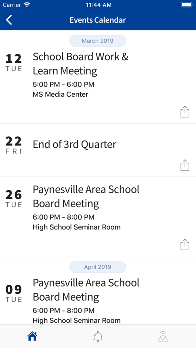 Paynesville ISD Screenshot