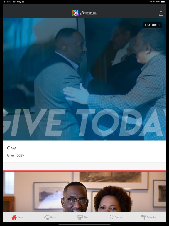 SSCLIVE iPad screenshot 1 - Lifestyle app