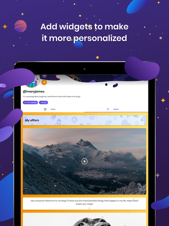 Yookos iPad screenshot 4 - Social Networking app