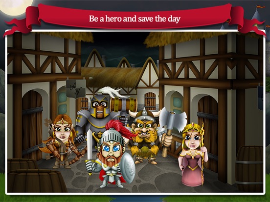 Age of Heroes TB - Match3 iPad screenshot