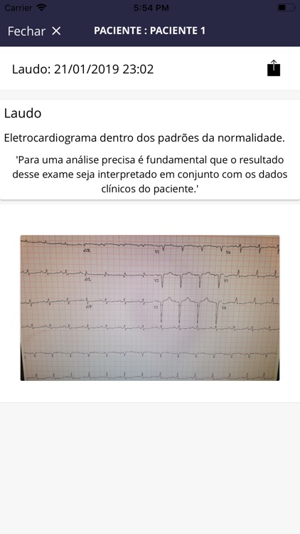 ECG com Laudo screenshot-4