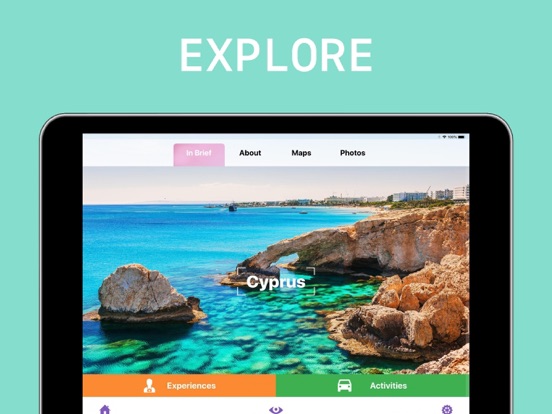 Cyprus Travel Guide . iPad screenshot 3 - Navigation app