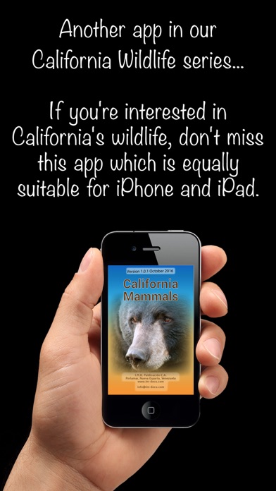California Mammals Screenshot