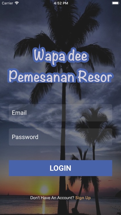 Wapa dee Pemesanan Resor