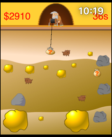 Screenshot #12 for Gold Miner (Game For Watch)
