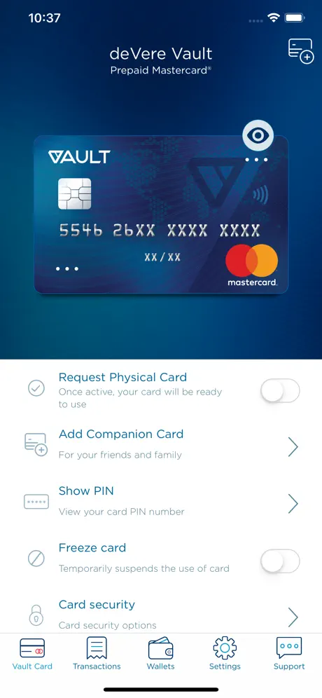Vault – Borderless Banking