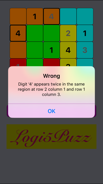 Logi5Puzz - 5x5 jigsaw Sudoku Screenshot