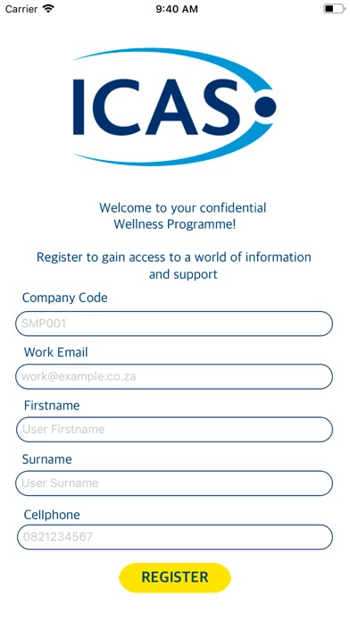 Screenshot #1 pour ICAS On the Go