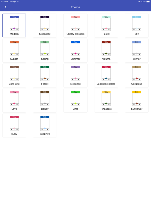 Notepad - Qooki - simple notes iPad screenshot 6 - Business app