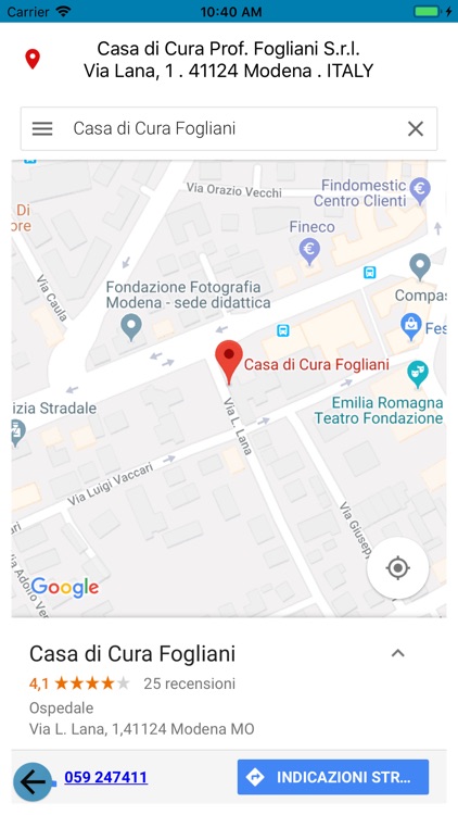 Casa di Cura Prof. Fogliani screenshot-6