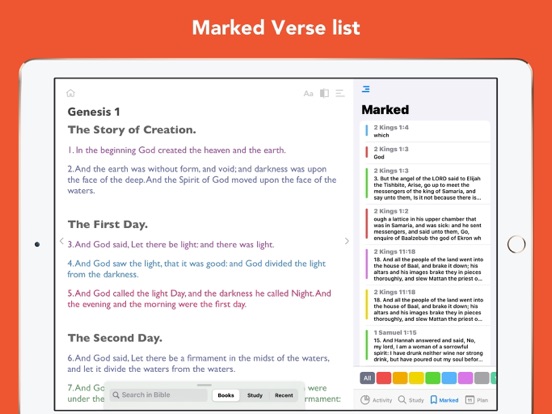 Bible InspiringLife iPad screenshot 6 - Reference app