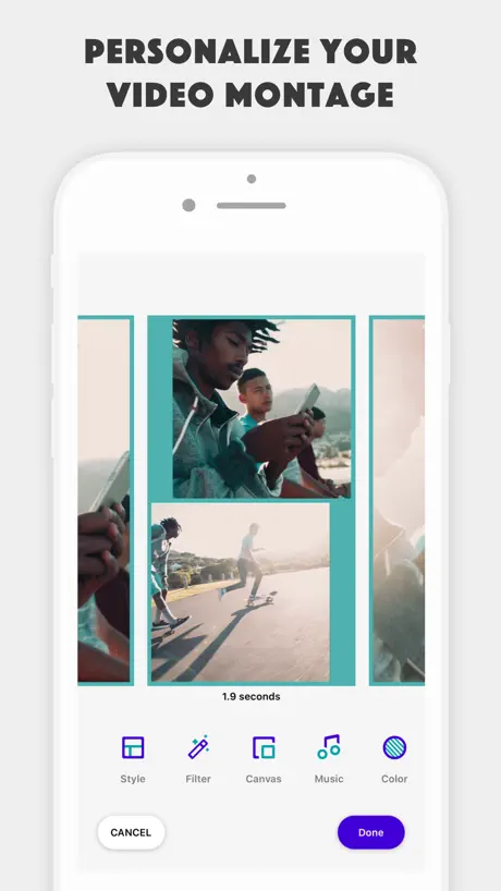 Vibes Video Collage Editor